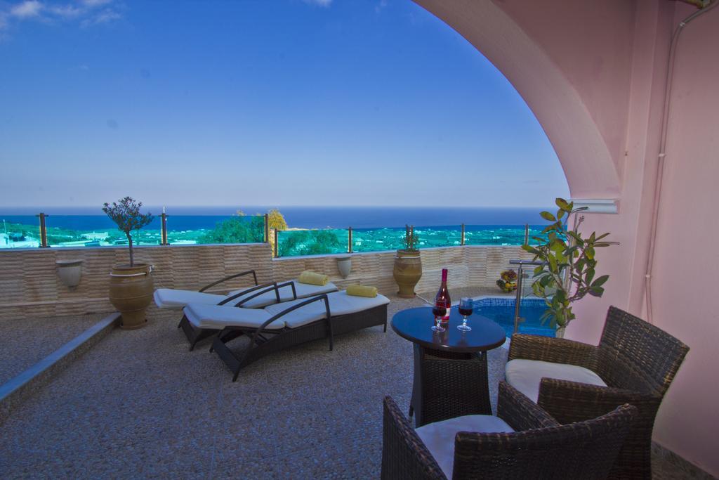 Nectarios Villa - Studios & Suites Adults Only Fira  Bagian luar foto