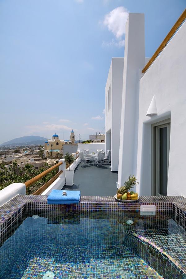 Nectarios Villa - Studios & Suites Adults Only Fira  Bagian luar foto
