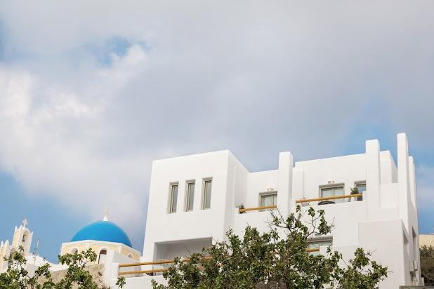 Nectarios Villa - Studios & Suites Adults Only Fira  Bagian luar foto